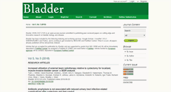 Desktop Screenshot of bladderj.org