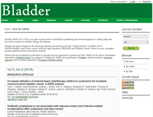 Tablet Screenshot of bladderj.org
